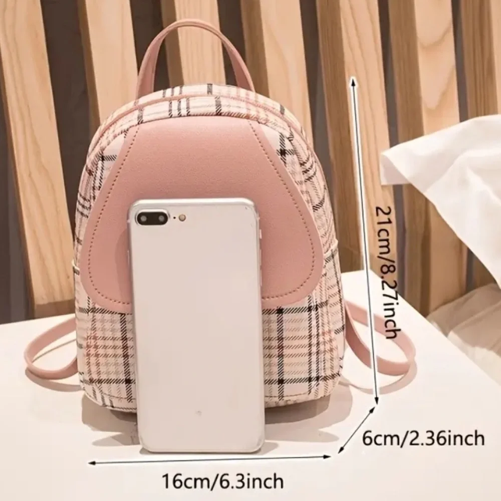 Hello Kitty Blue Plaid Bag